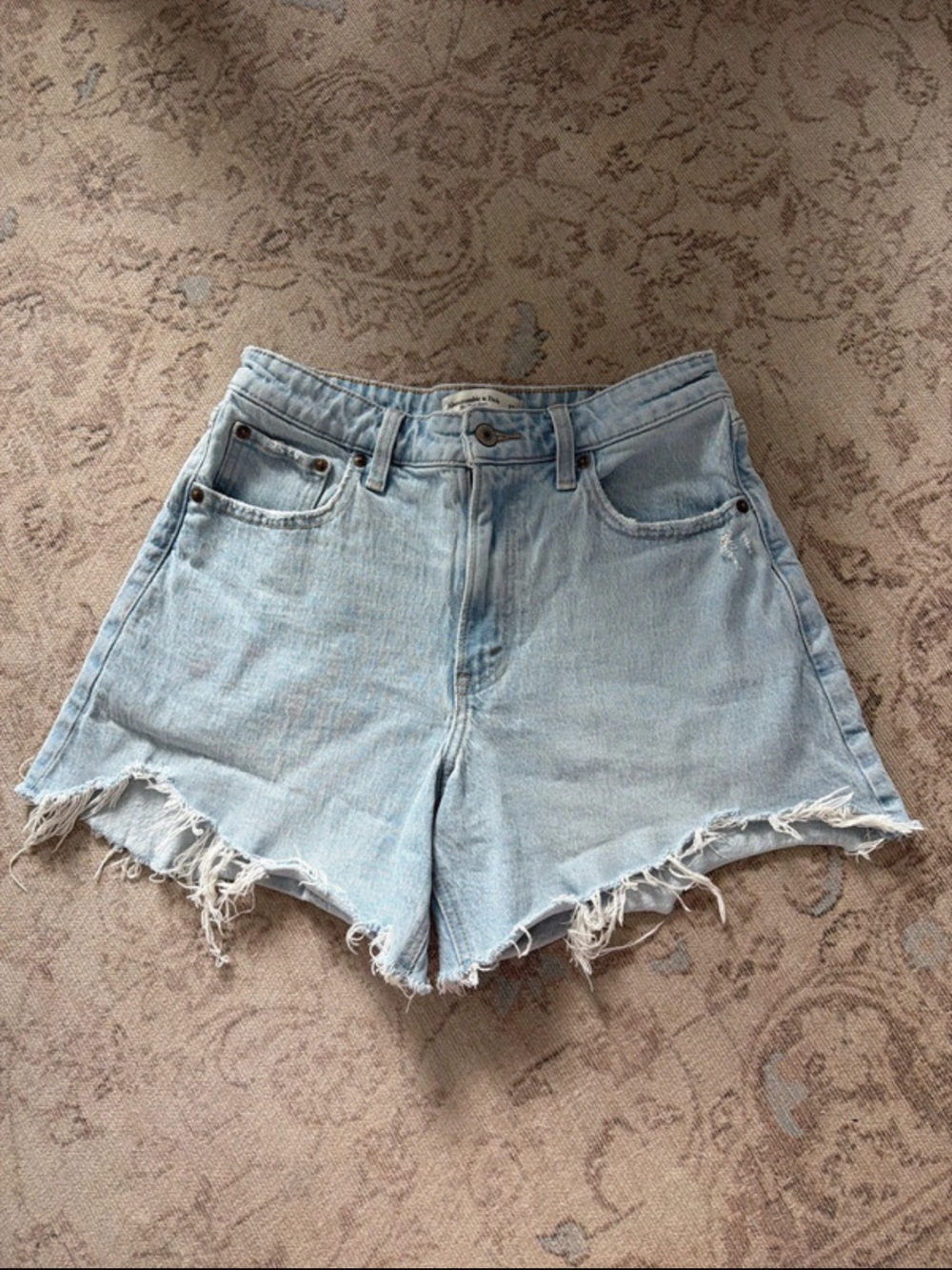 Abercrombie & Fitch The Dad Short High Rise Curve Love